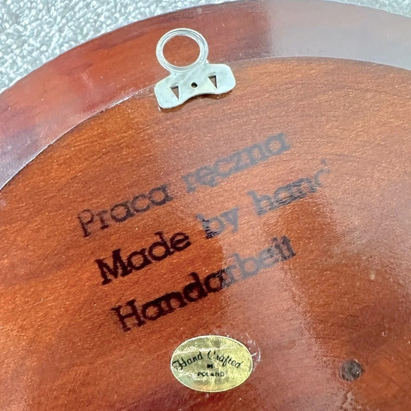 Vintage Hand Crafted In Poland Wood Art Wall Decor - Picture 9 of 10